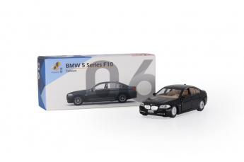 Tiny 台灣 TW06 合金模型車 - 寶馬5系 BMW F10 黑(左駕) 