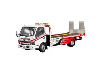 Tiny 1/43 日野 HINO 300 韋川平板拖車