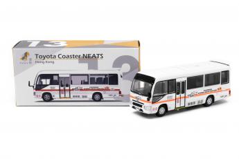 Tiny 香港 #13 合金模型車 - 豐田 Toyota Coaster 非緊急救護車