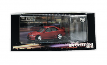 BMC 1/64 Mitsubishi Lancer EVO II  紅色(左駕)