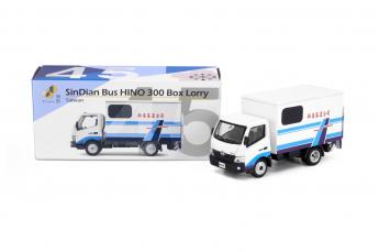 Tiny 台灣 TW45 合金模型車 - 新店客運 日野 Hino 300 貨車	