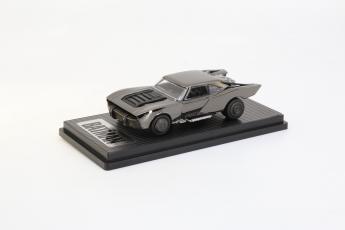 AWESOMEISM 1/64 Die-cast The Batman 2022 Batmoible (without lightings - Black Chrome)